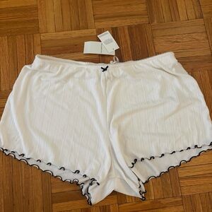 NWT Abercrombie Pointelle Sleep Shorts